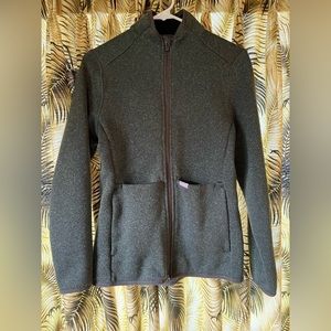 Figs On-Shift Sweater Knit Jacket Bonsai